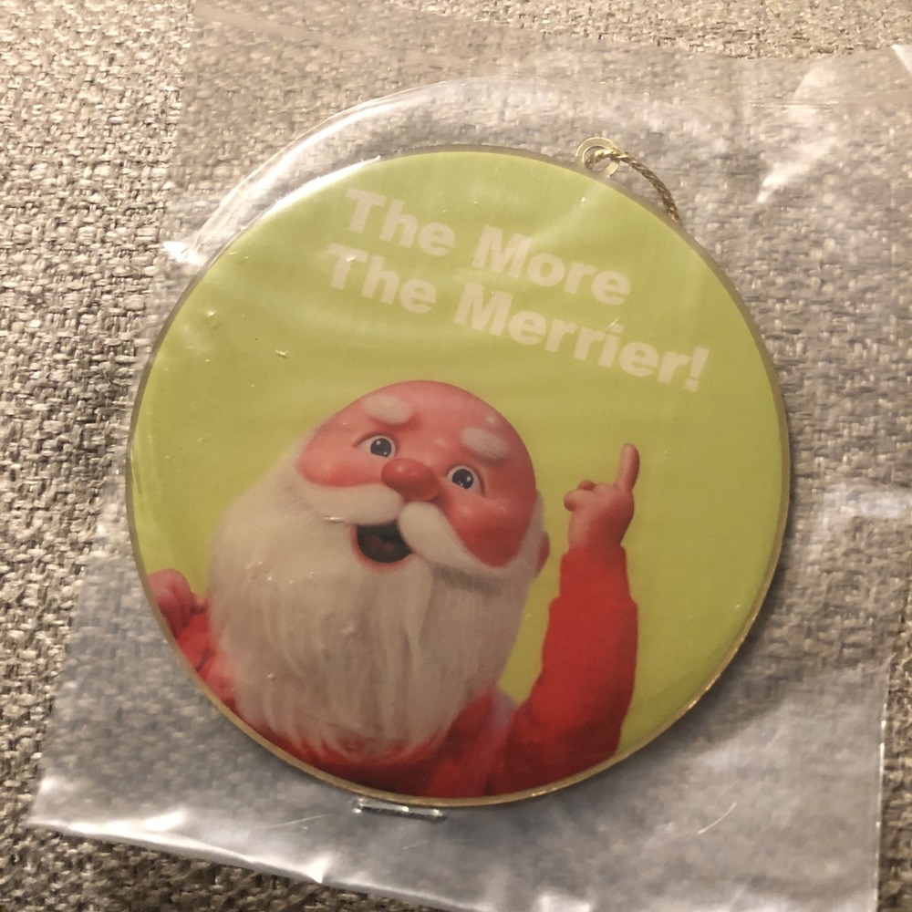 Christmas Ornament 3"metal ABC Family 25 days of Christmas Collectible Vintage